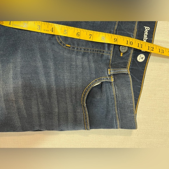 Beta-brand Women's Blue Bootcut Stretch Jeans MP - Picture 8 of 12